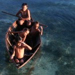 Children in Boat - Mabul Island, Malaysia - Kevin Longa - kevinlonga.com