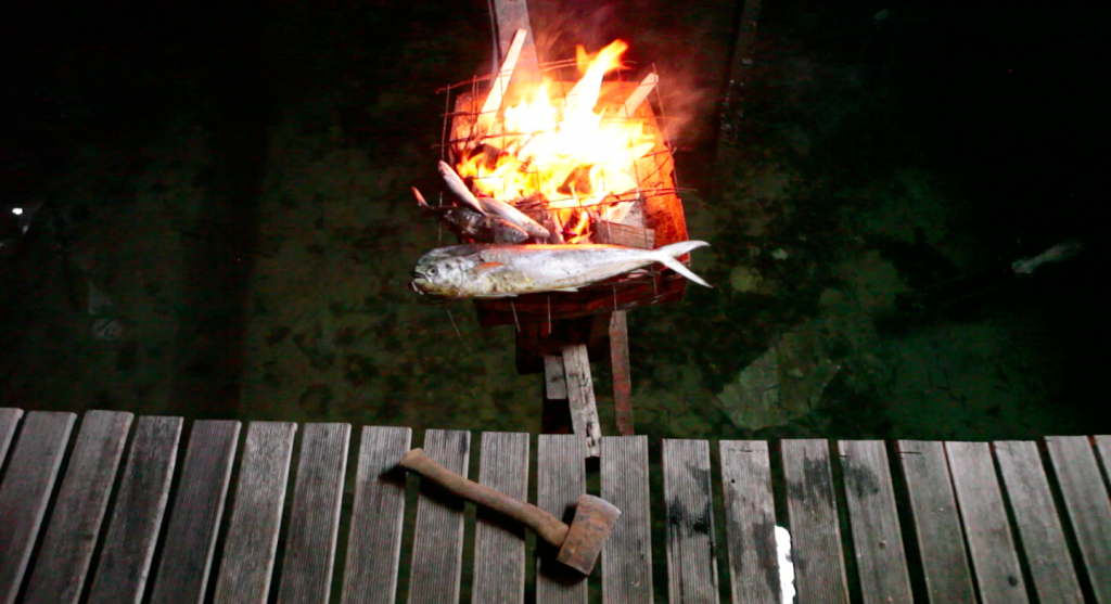A Seafood Barbecue over Mabul Water - Kevin Longa - kevinlonga.com