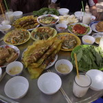 A Ben Tre Smörgåsbord of coconut-inspired dishes.