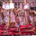 Jamon seller wrapping jamon iberico - Kevin Longa - kevinlonga.com