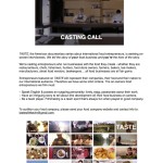 Interviewee TASTE with Keivn Longa Casting Call copy